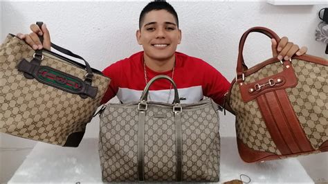 como saber si una bolsa gucci es original|como identificar una bolsa original.